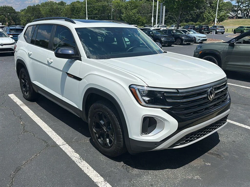 Certified Used 2025 Pure White Volkswagen 2.0T Peak Edition image 3