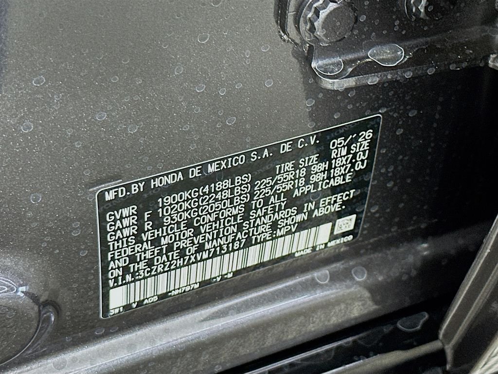 New 2027 Modern Steel Metallic Honda EX-L image 31