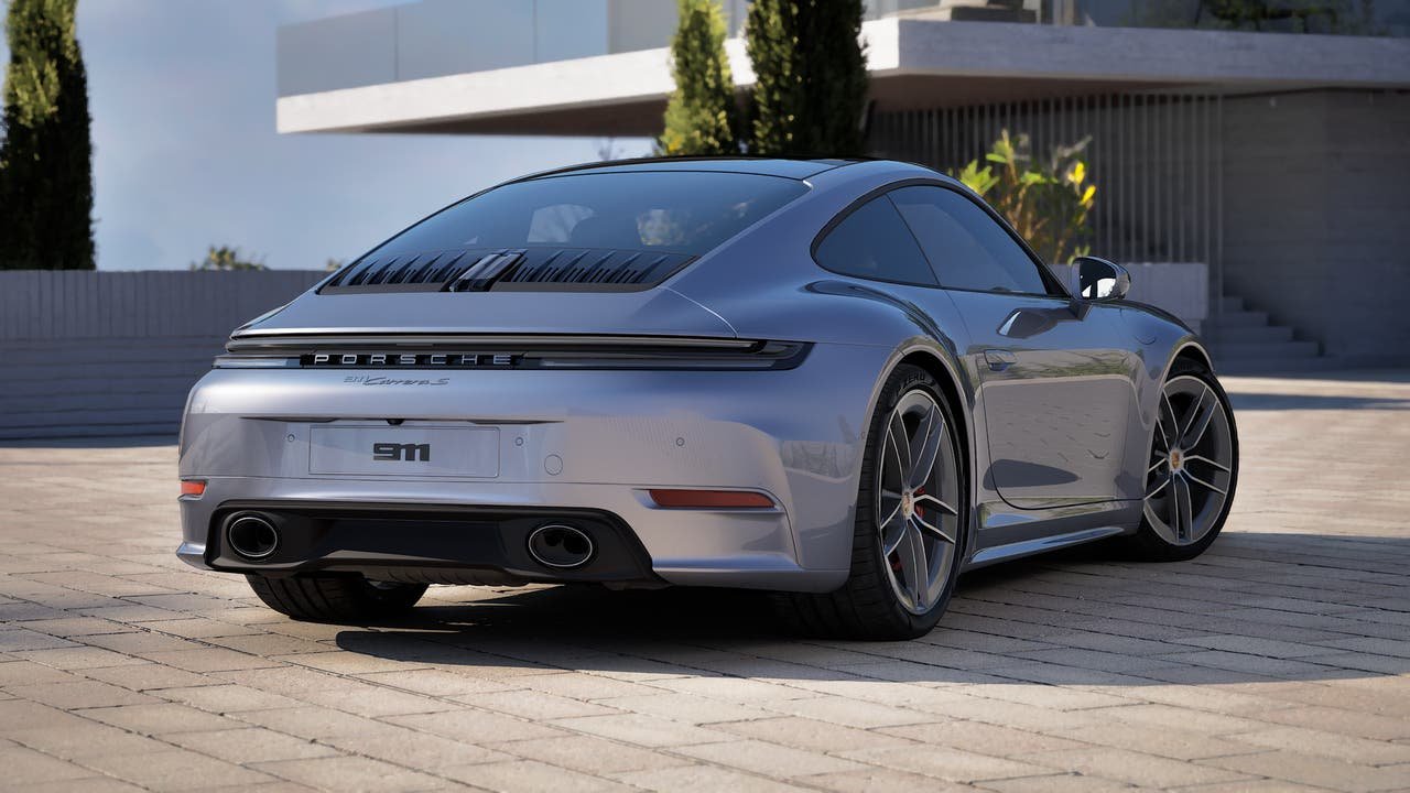 New 2026 GT Silver Metallic Porsche Carrera S image 9