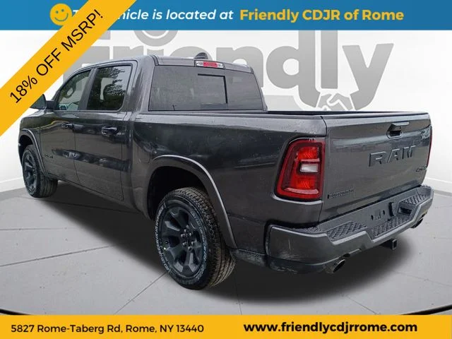 New 2026 Granite Crystal Metallic Clear-Coat Exterior Paint RAM Big Horn/Lone Star image 7