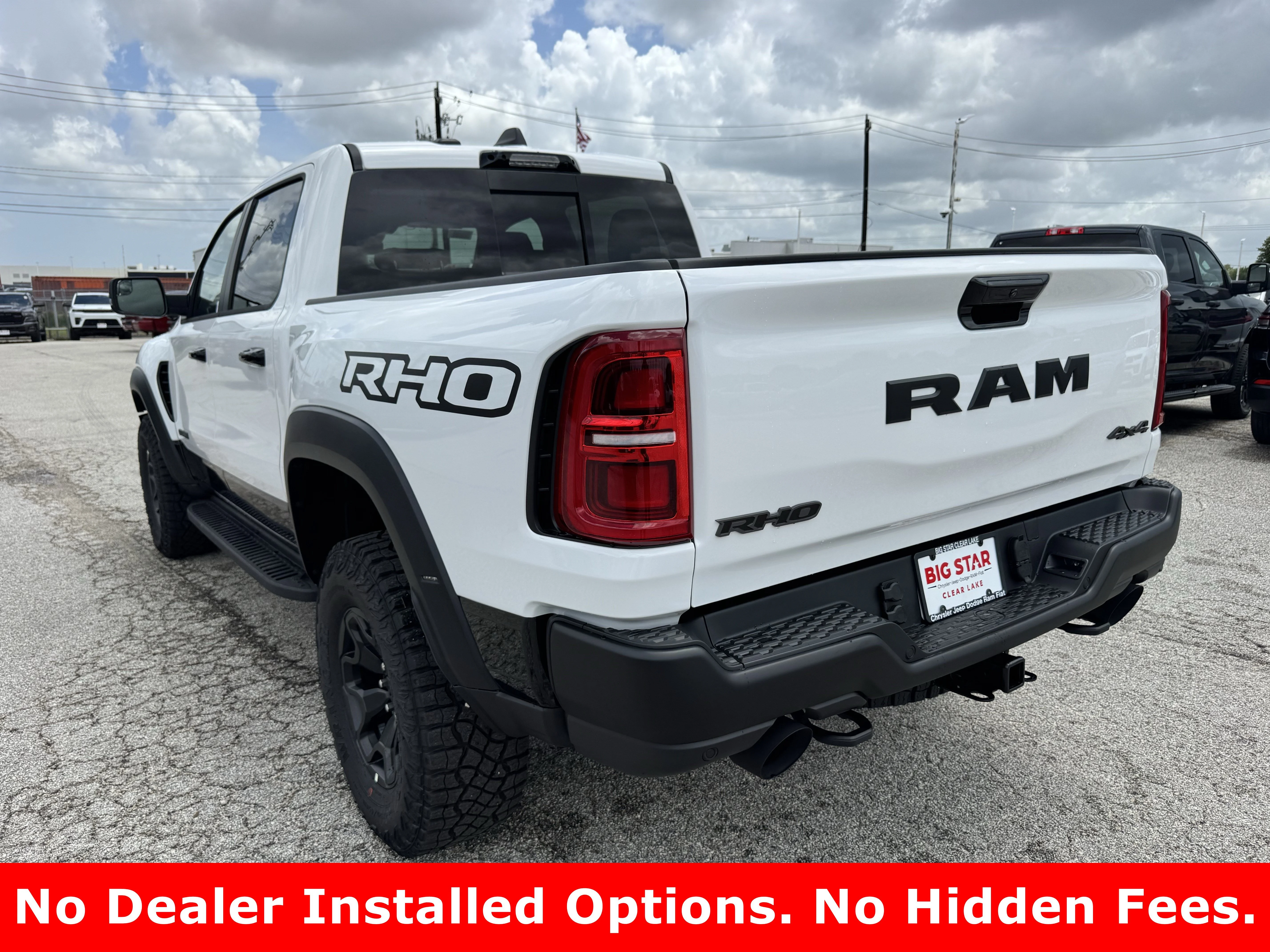 New 2026 Bright White Clearcoat Ram RHO image 5