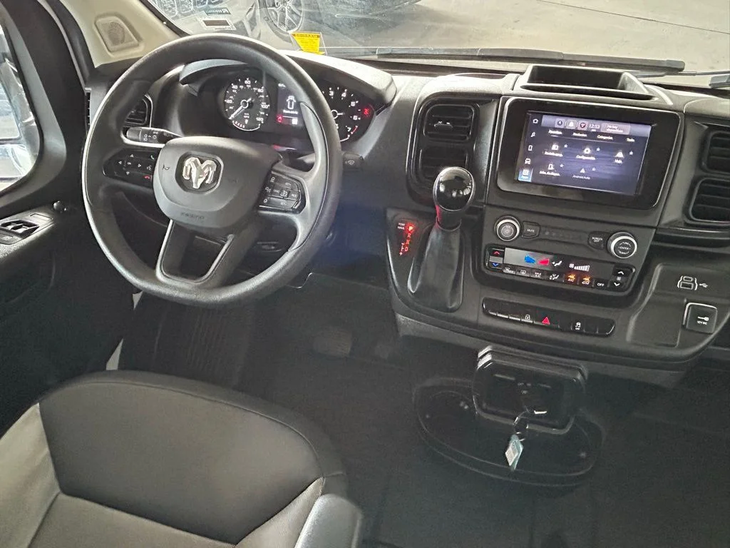 Used 2025 Bright White Clearcoat Ram High Roof image 9