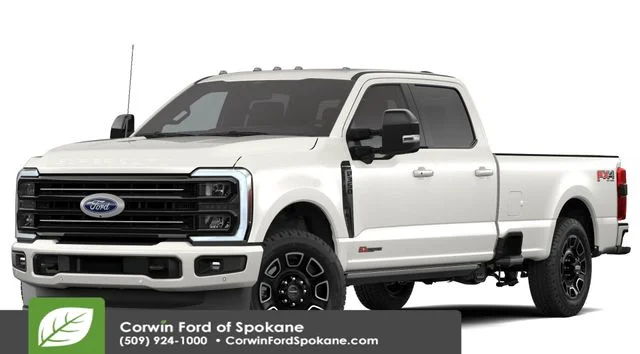 New 2026 Star White Metallic Tri-Coat Ford Platinum image 1