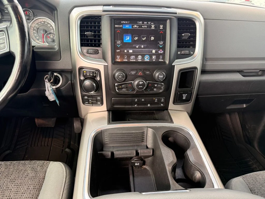 Used 2017 Bright White Clearcoat RAM Big Horn image 35