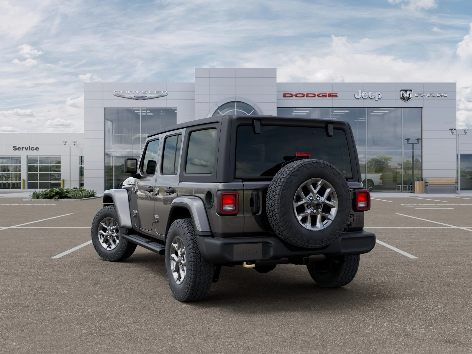 New 2026 Granite Crystal Metallic Clear-Coat Exterior Paint Jeep  image 29