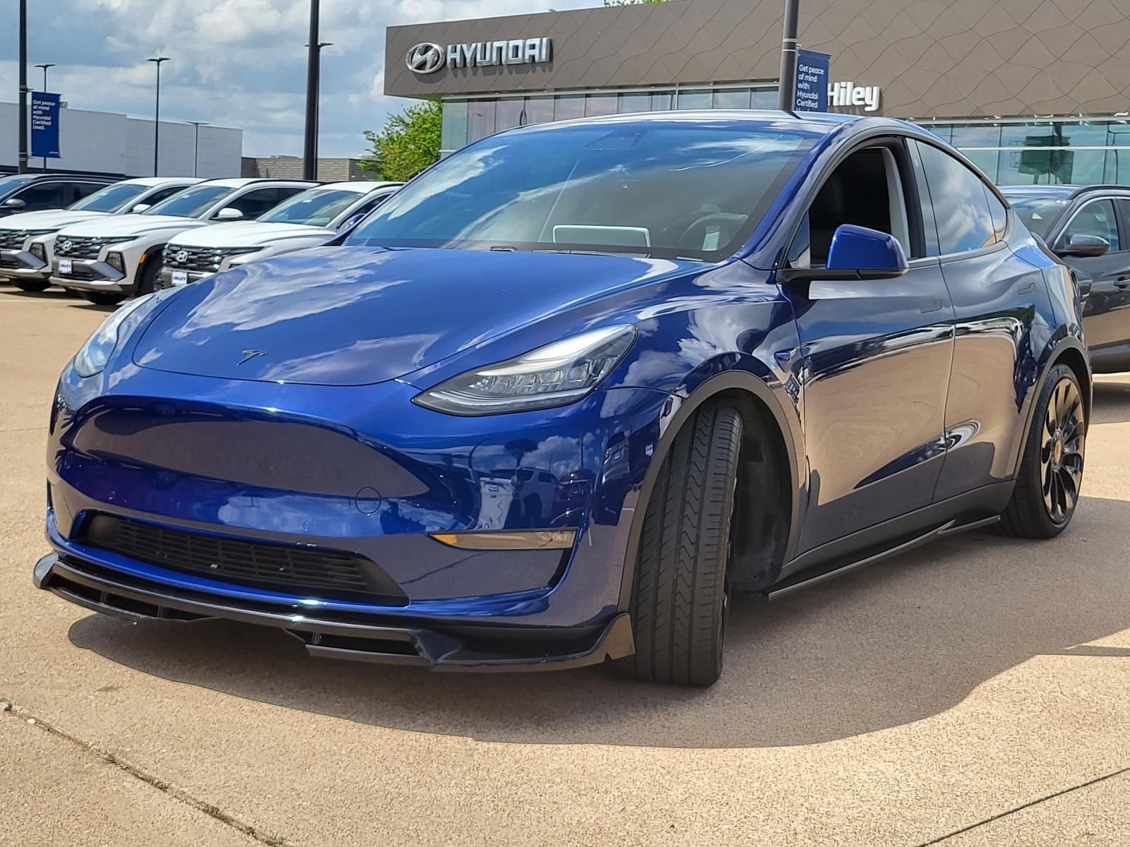 Used 2021 Tesla Model Y Performance with VIN 5YJYGDEF3MF072935 for sale in Fort Worth, TX