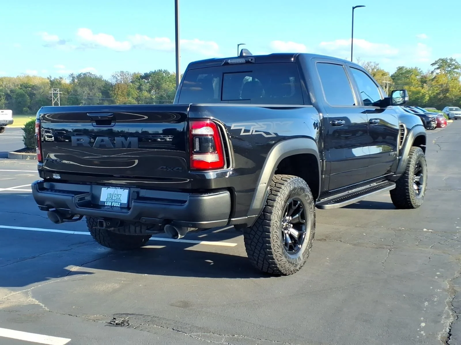 Used 2022 Diamond Black Crystal Pearlcoat Ram TRX image 27