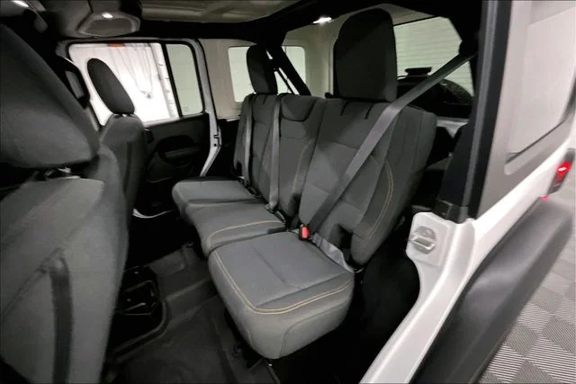 Used 2024 Bright White Clearcoat Jeep Sport S image 23