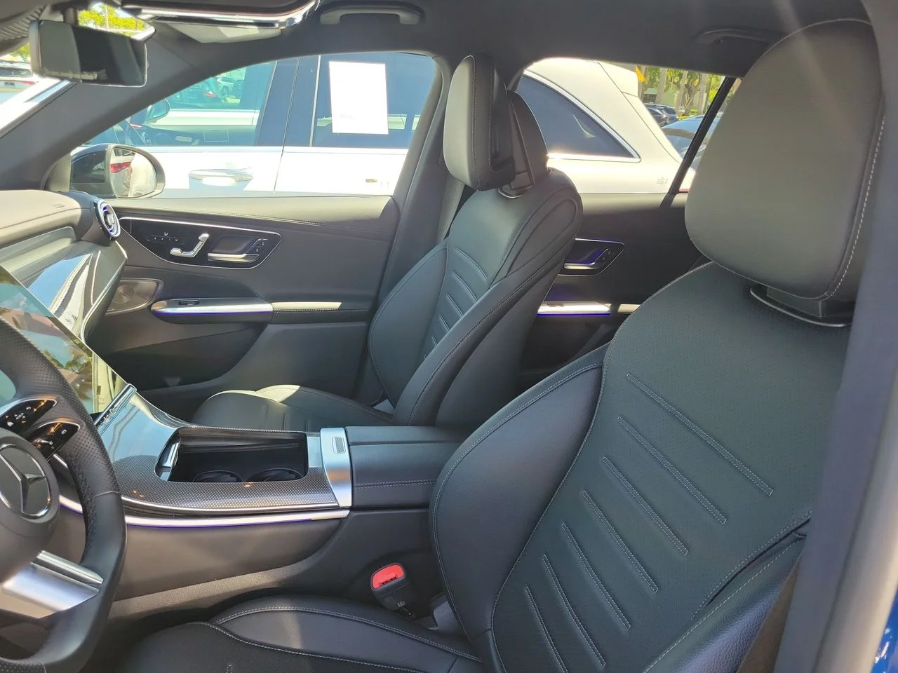 Certified Used 2025 Blue Mercedes-Benz GLC 350e image 21