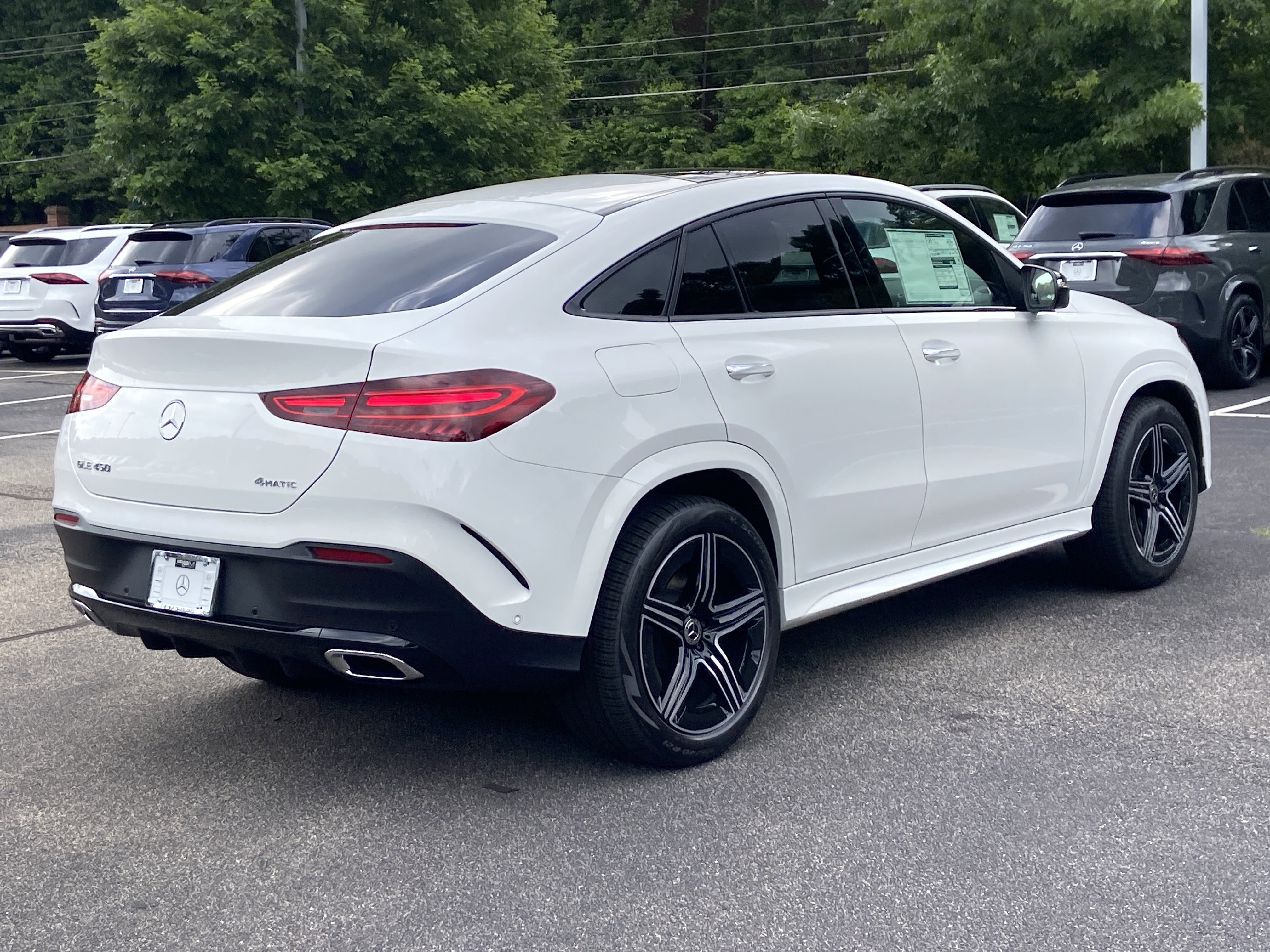 New 2026 Polar White Mercedes-Benz GLE 450 4MATIC® Coupe image 7