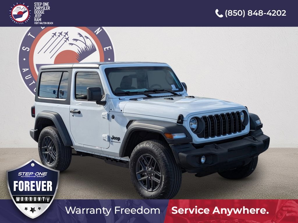 New 2026 Bright White Clearcoat Jeep Sport image 1