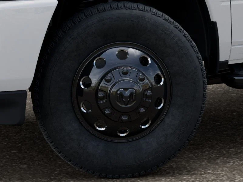New 2026 Bright White Clear-Coat Exterior Paint RAM Laramie image 9