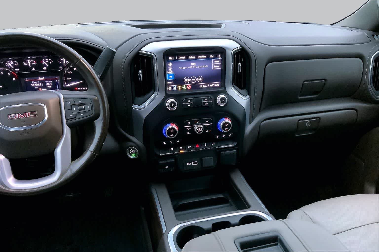 Used 2021 Summit White GMC SLT image 7