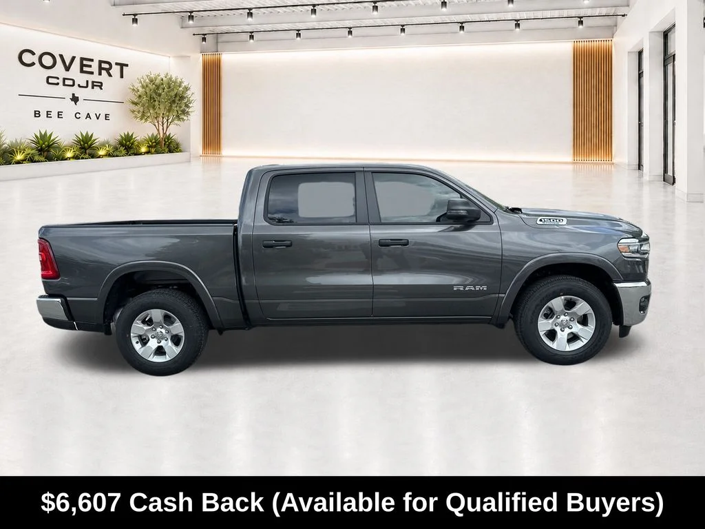 New 2026 Granite Crystal Metallic Clearcoat RAM Big Horn/Lone Star image 14
