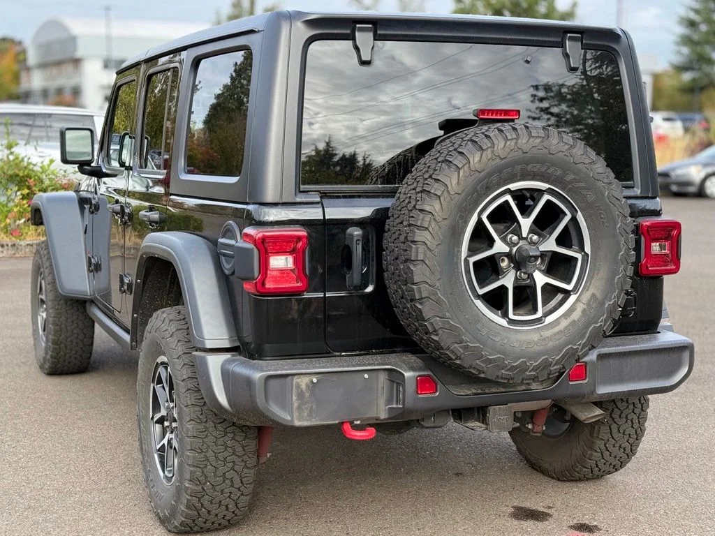 Used 2024 Black Clearcoat Jeep Rubicon image 3