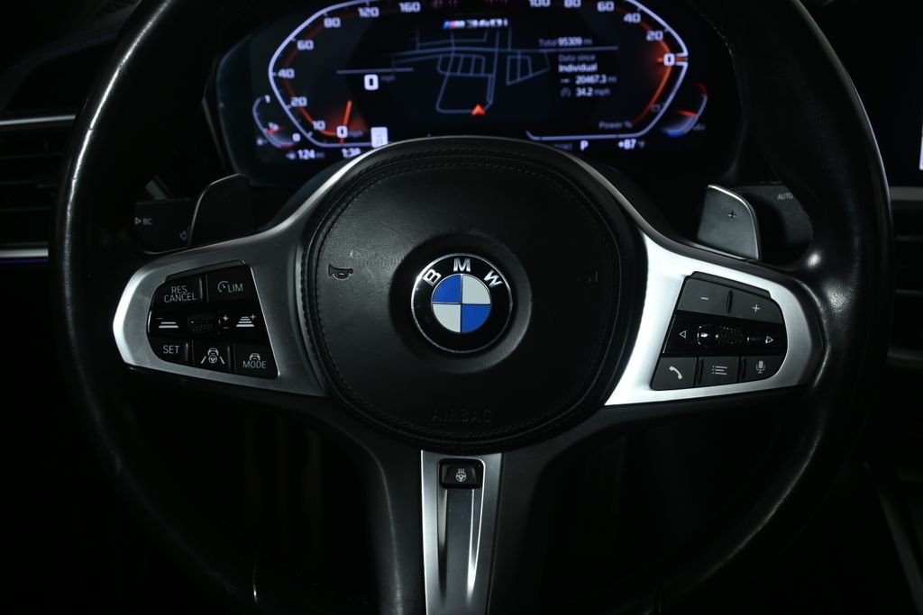 Used 2022 Blue Metallic BMW M340i xDrive image 19