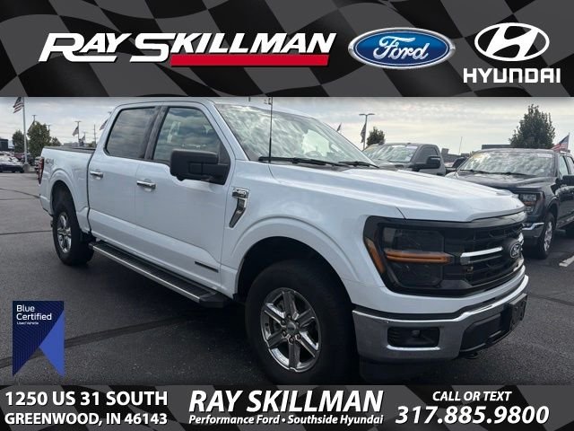 Used 2024 Oxford White Clearcoat Ford XLT image 1