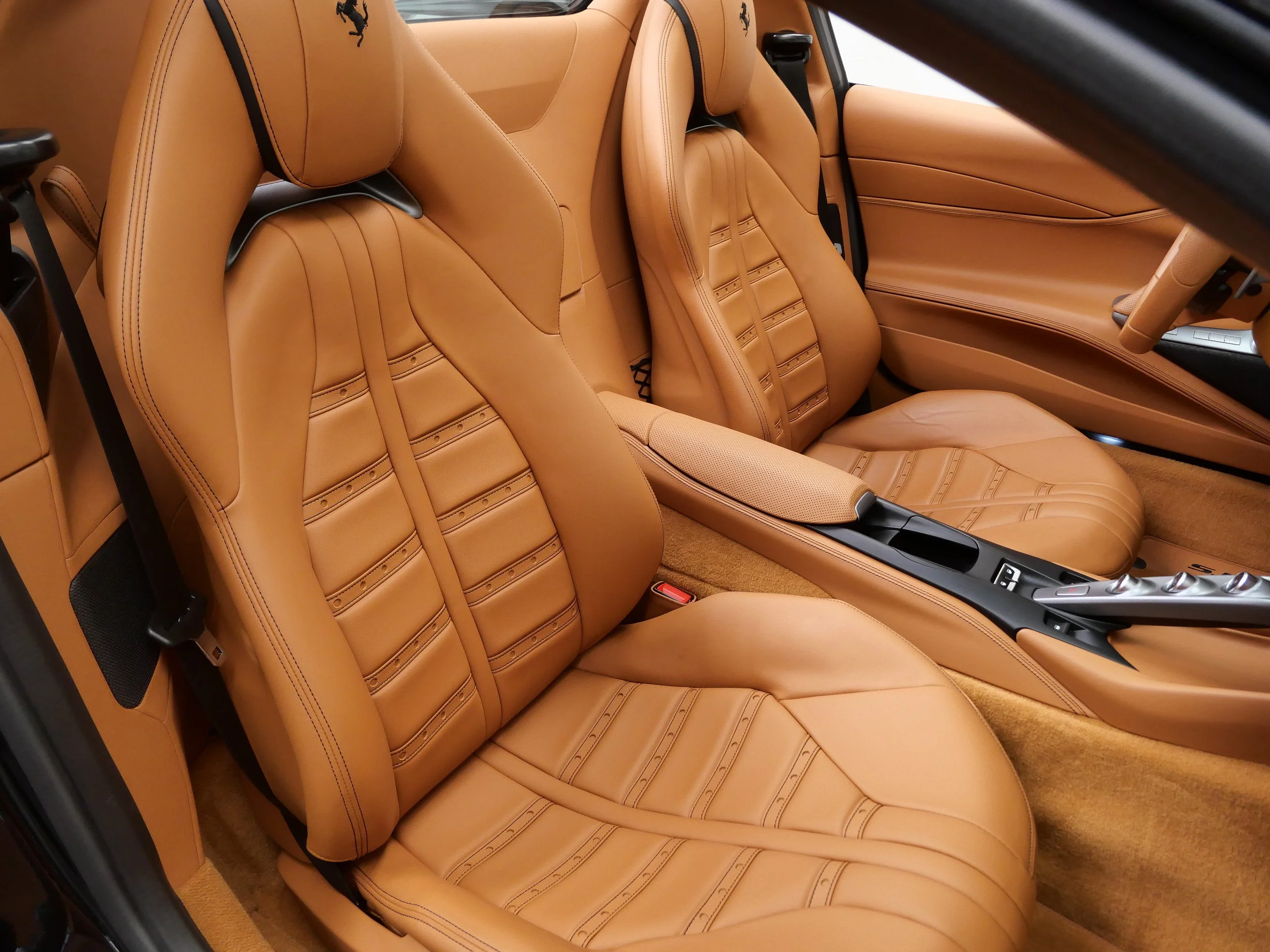 Certified Used 2022 Nero Daytona Metallic Ferrari Base image 17