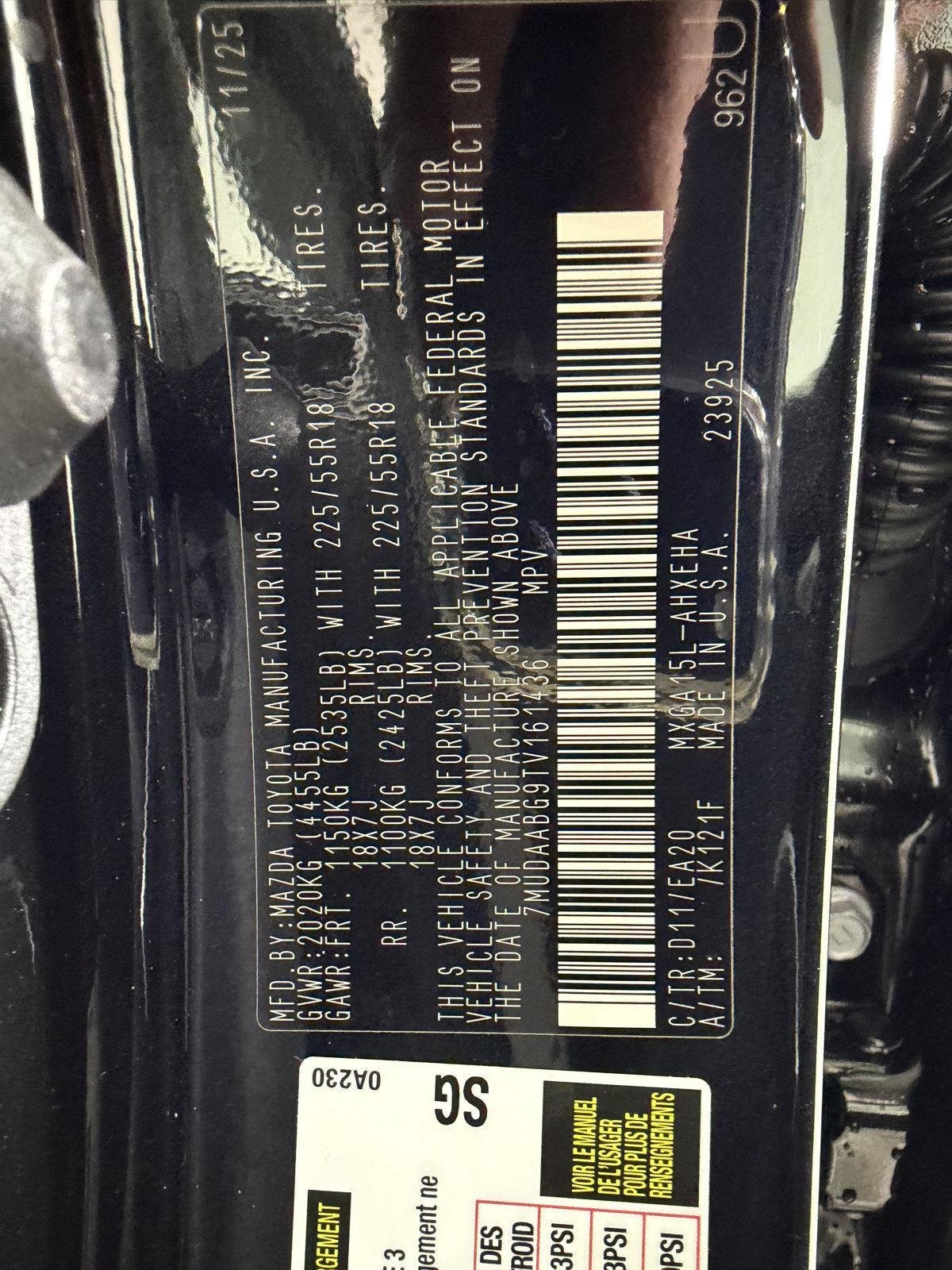 Certified Used 2026 Jet Black Toyota XLE image 25