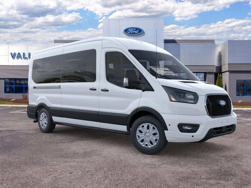 New 2026 Oxford White Ford Passenger Van XLT image 34