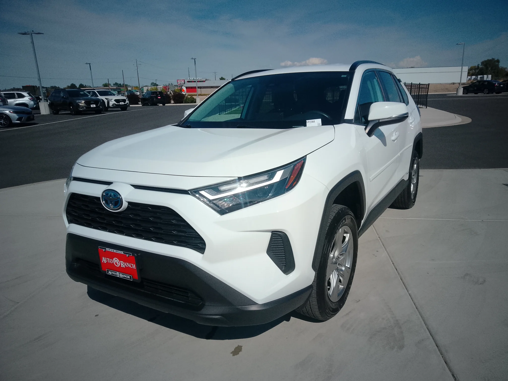 Used 2024 Ice Cap Toyota Hybrid LE image 6