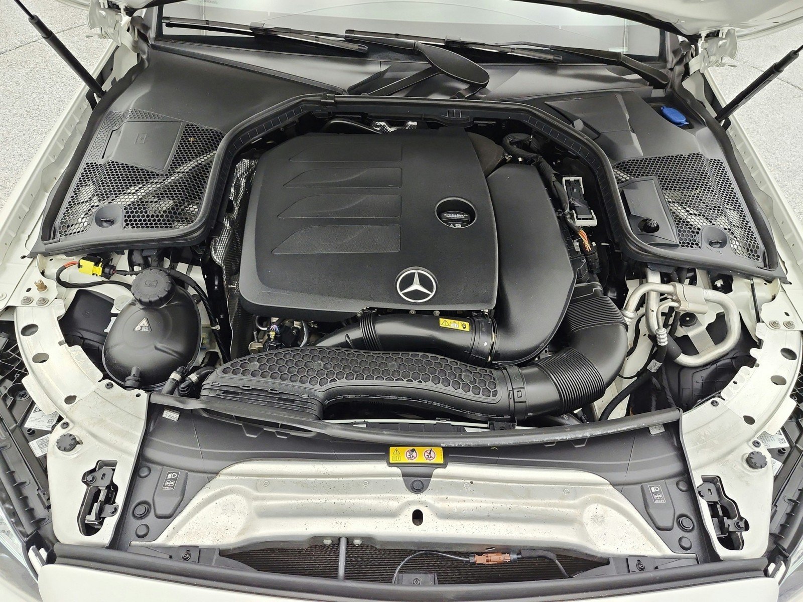 Certified Used 2021 designo Diamond White Metallic Mercedes-Benz C 300 4MATIC® Cabriolet image 16