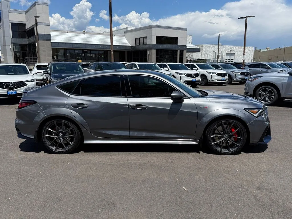 Used 2024 Liquid Carbon Metallic Acura Type S image 3