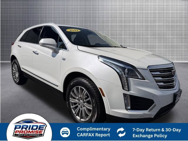 Used 2019 CRYSTAL WHITE TRICOAT Cadillac Luxury AWD image 9