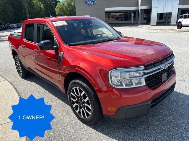 Used 2024 Red Ford Lariat image 2