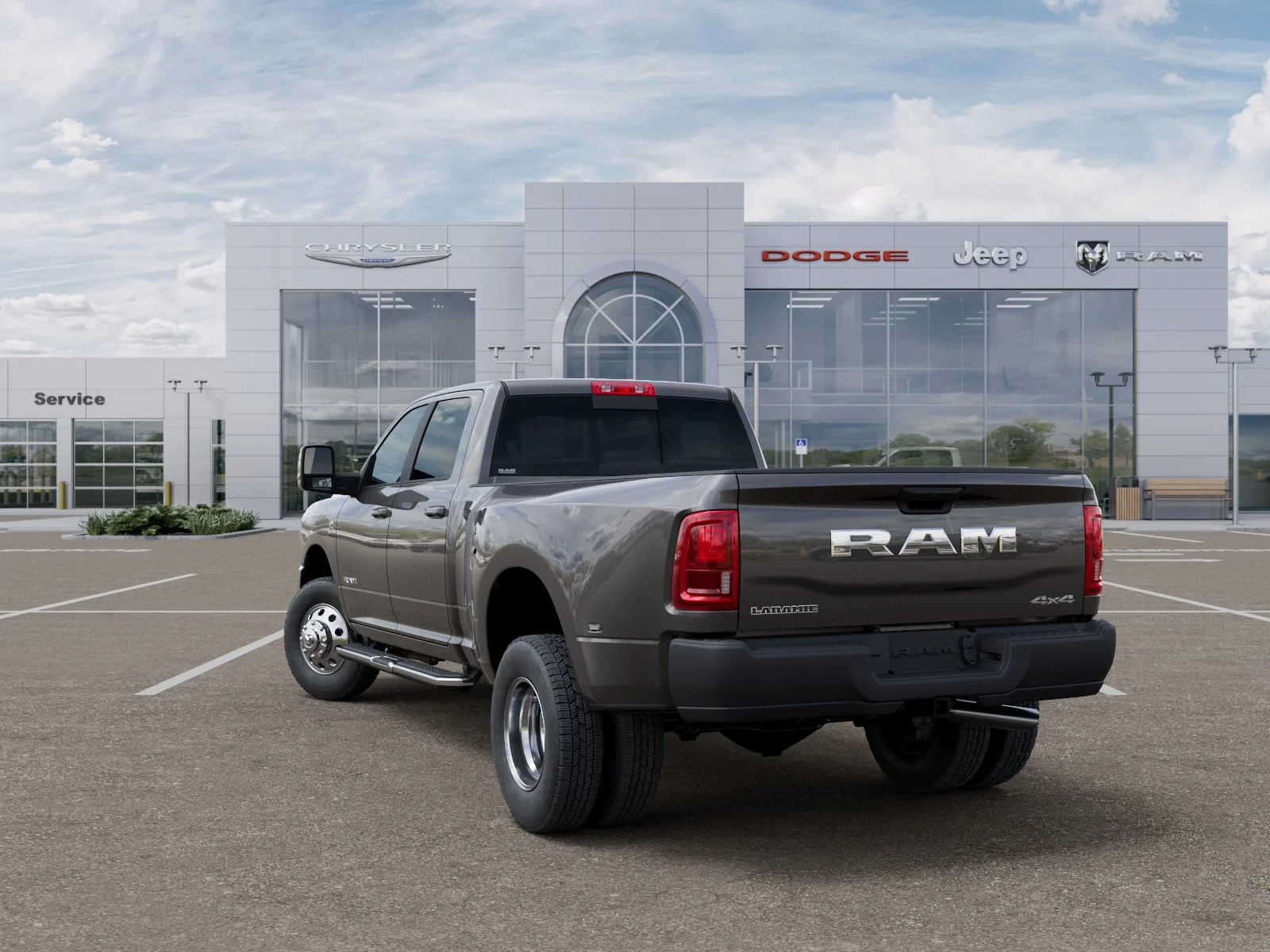 New 2026 Granite Crystal Metallic Clear-Coat Exterior Paint RAM Laramie image 29