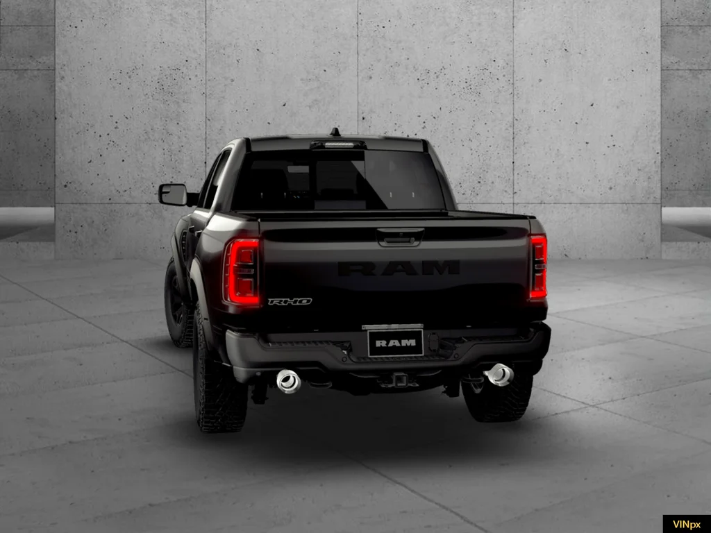 New 2026 Diamond Black Crystal Pearl-Coat Exterior Paint RAM RHO image 12