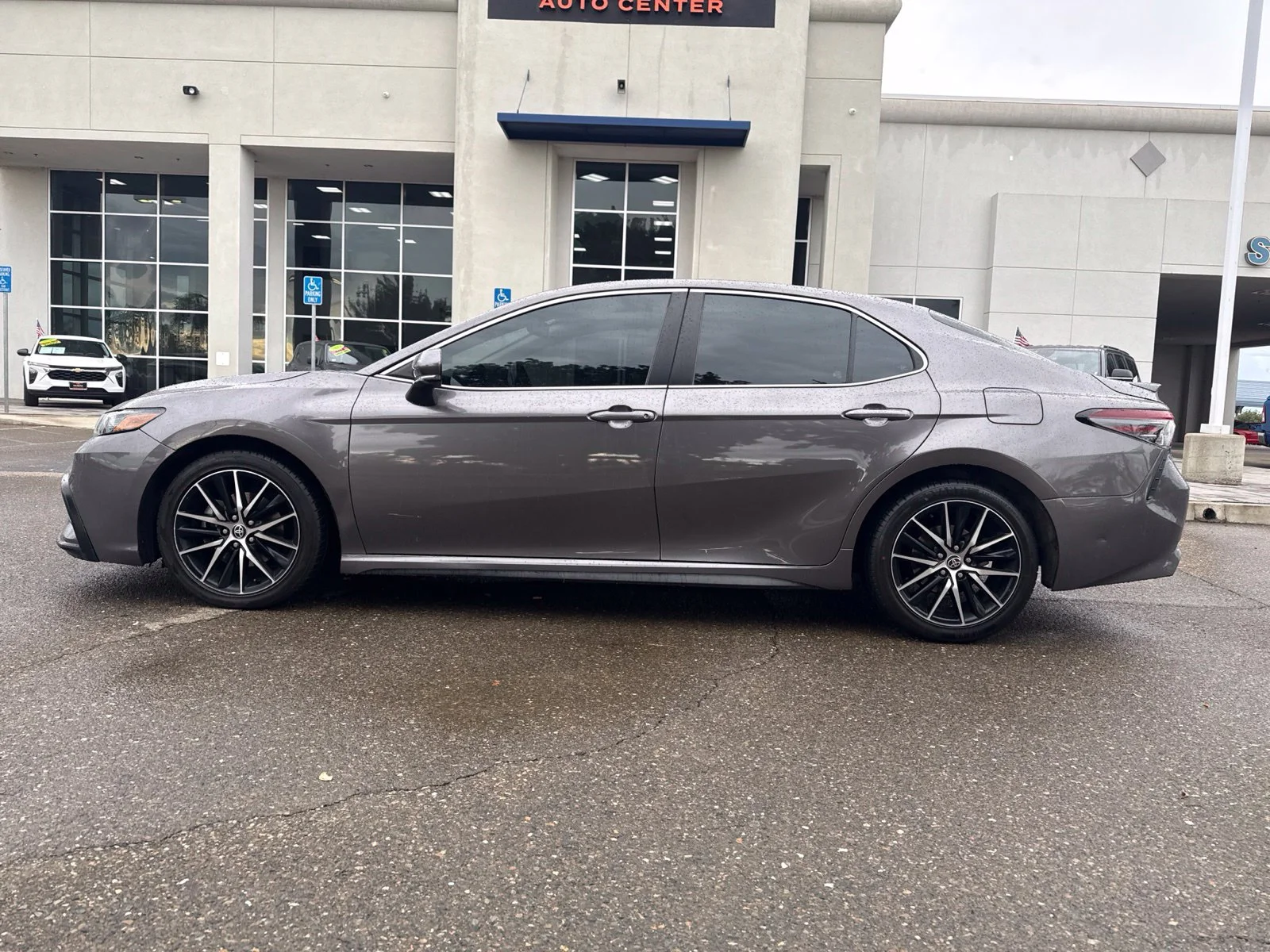 Used 2023 Gray Toyota SE image 7