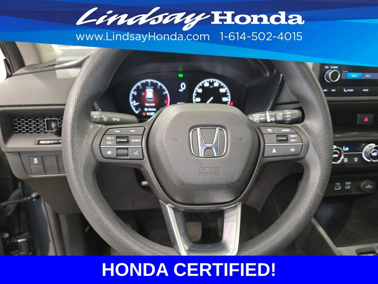 Certified Used 2024 Meteorite Gray Metallic Honda EX image 16