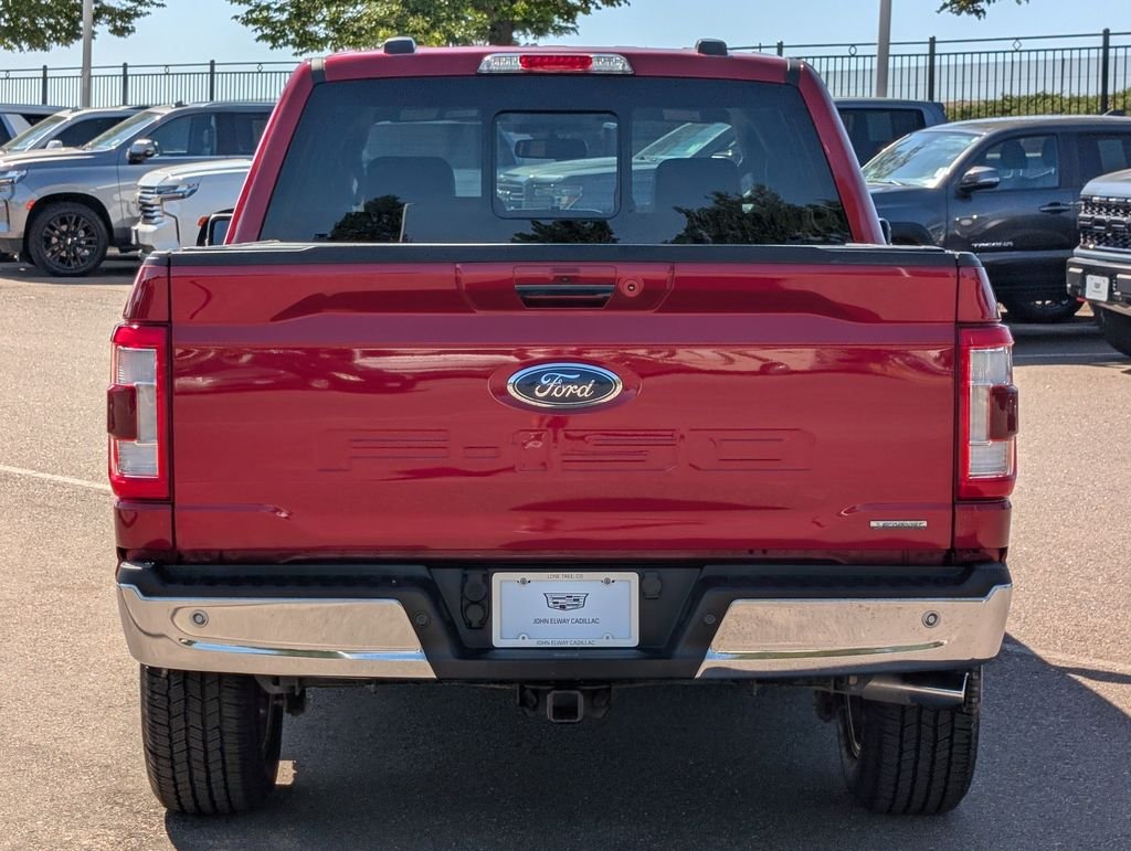 Used 2022 Red Ford Lariat image 5