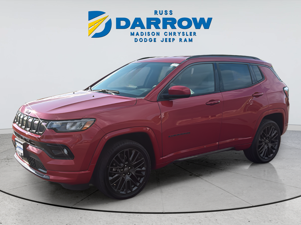 Used 2022 Red Jeep Limited image 1