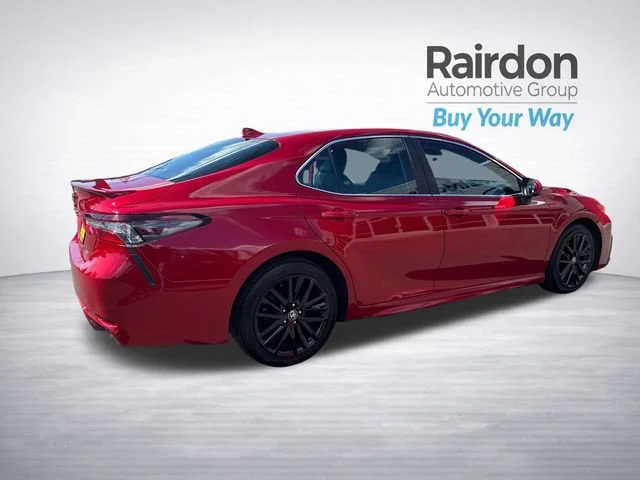 Used 2021 Supersonic Red Toyota SE image 7