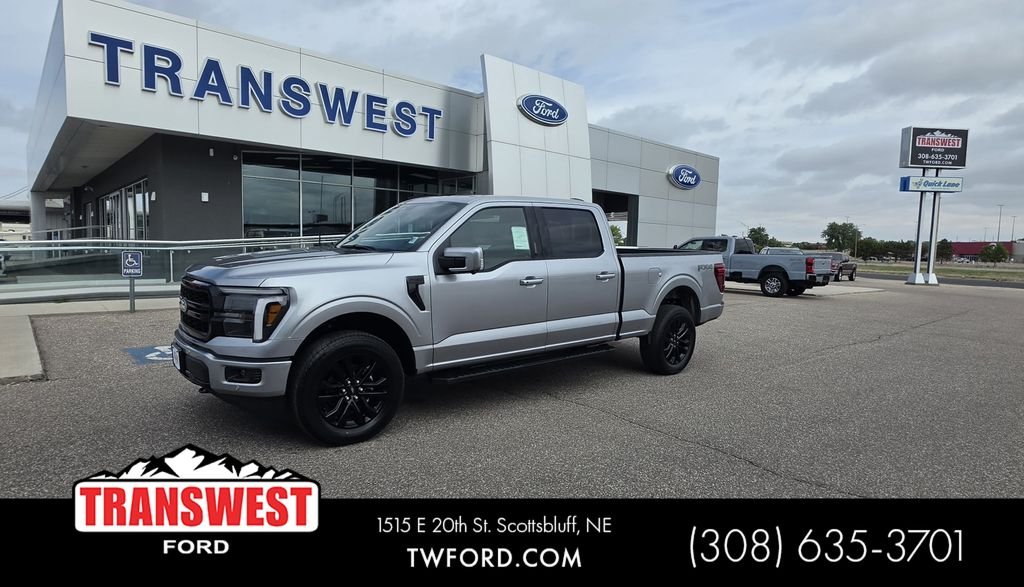 New 2026 Iconic Silver Metallic Ford Lariat® image 1
