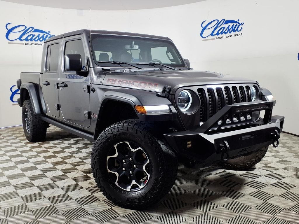 Used 2023 Gray Jeep Rubicon image 1