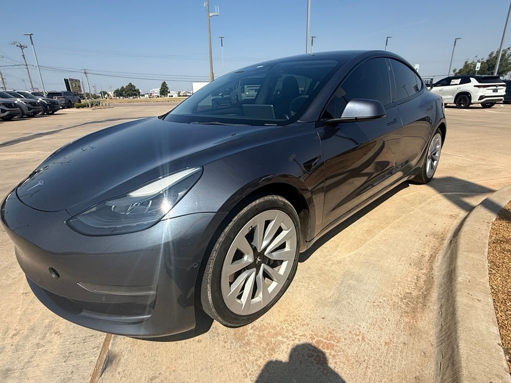 Used 2022 Midnight Silver Metallic Tesla Base image 7