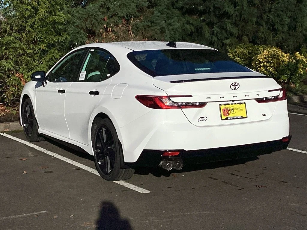 New 2026 White Toyota SE Nightshade image 6