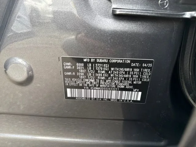 2025 Subaru Ascent Premium - Photo 17