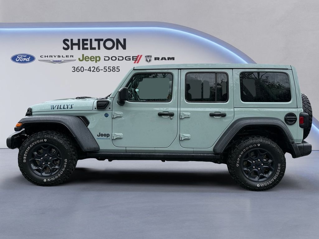 Used 2023 Gray Jeep Willys 4xe image 3