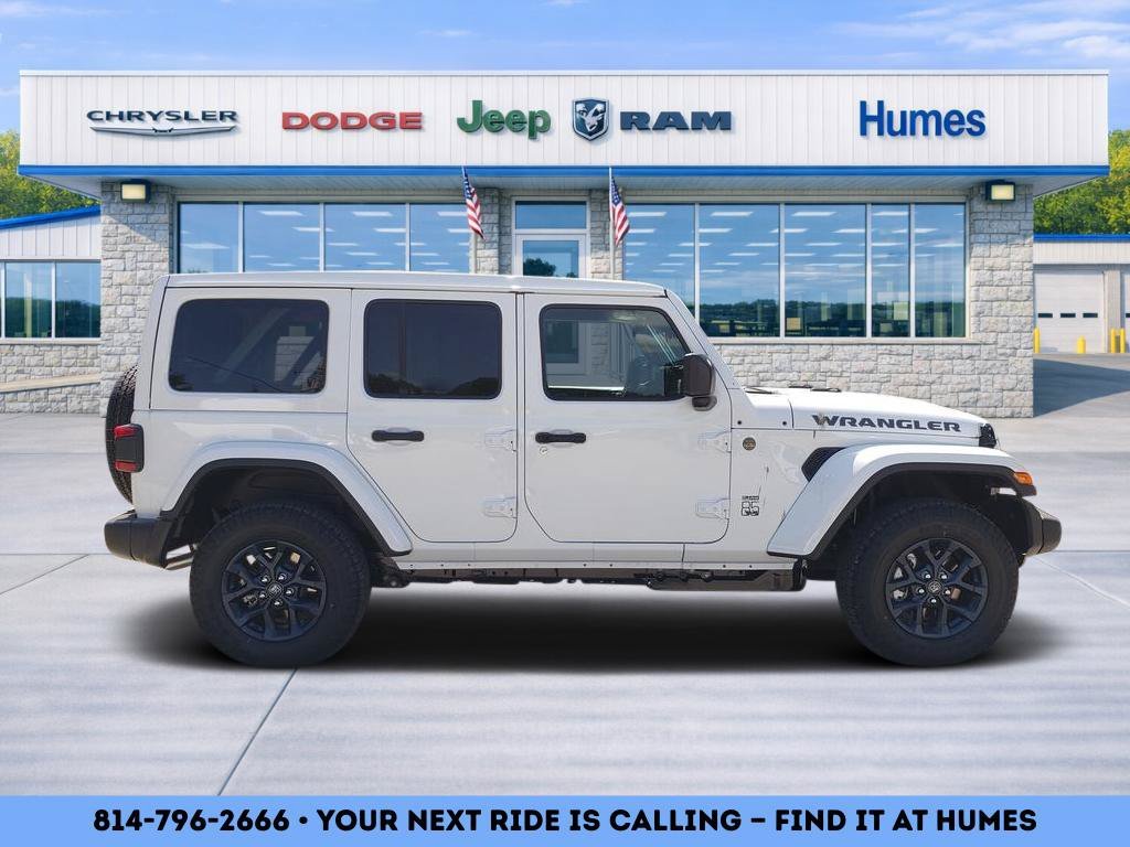 New 2026 Bright White Clear-Coat Exterior Paint Jeep 85th Anniversary image 2