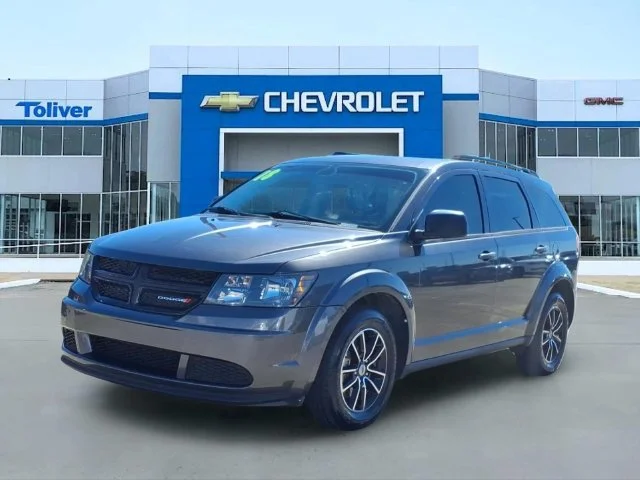Used 2018 Dodge Journey SE with VIN 3C4PDCAB0JT507442 for sale in McAlester, OK