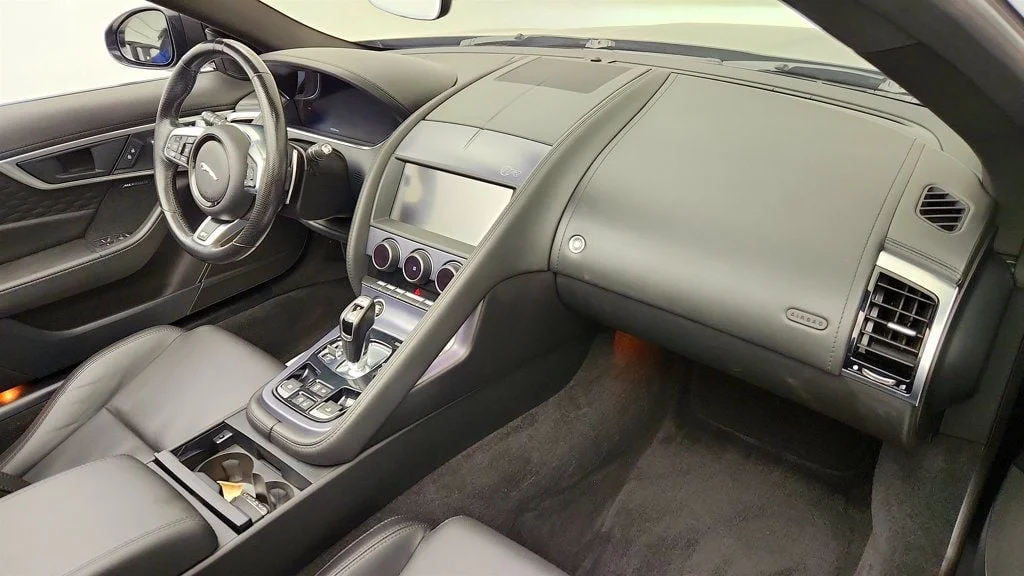 Used 2023 Carpathian Grey Premium Metallic Jaguar R Convertible AWD w/ Extended Leather & Black Calipers image 22