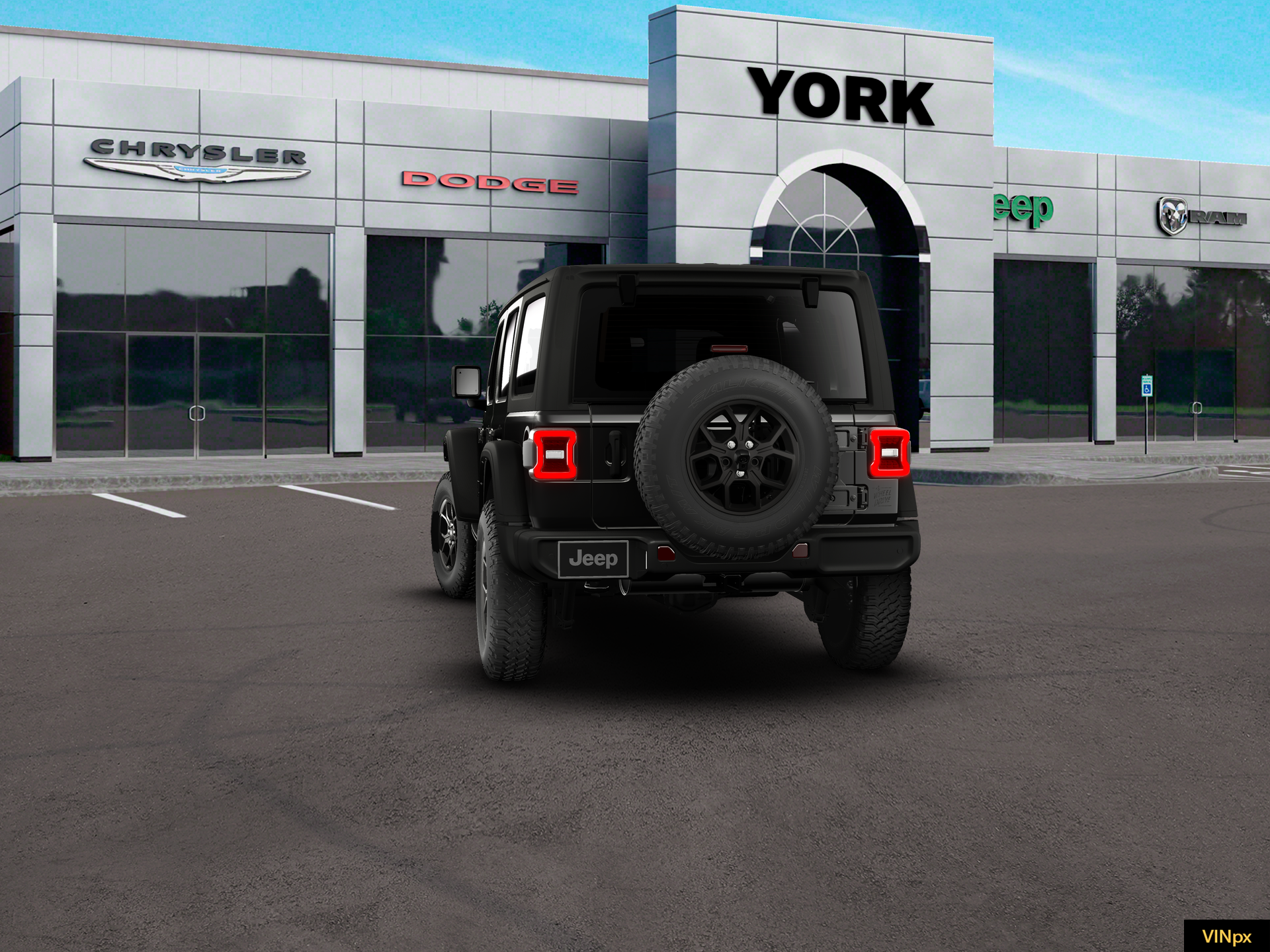 New 2026 Black Clear-Coat Exterior Paint Jeep Willys image 3