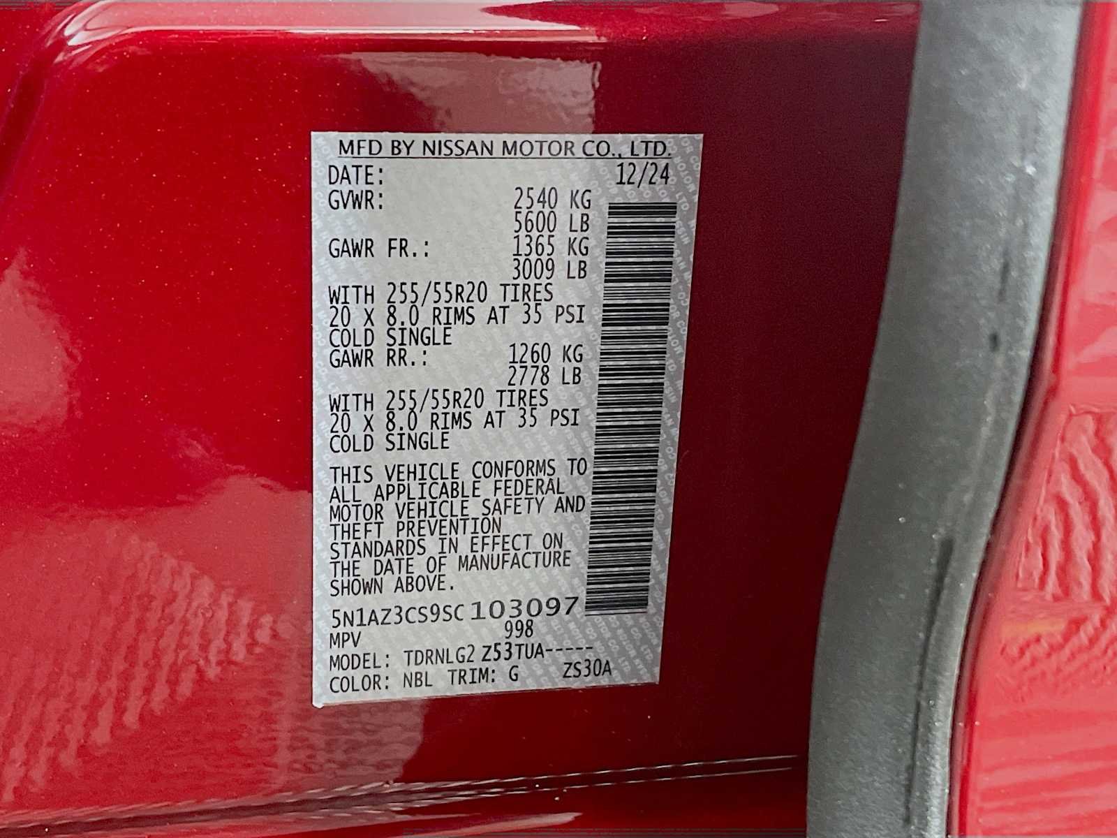 2025 Nissan Murano SL - Photo 32