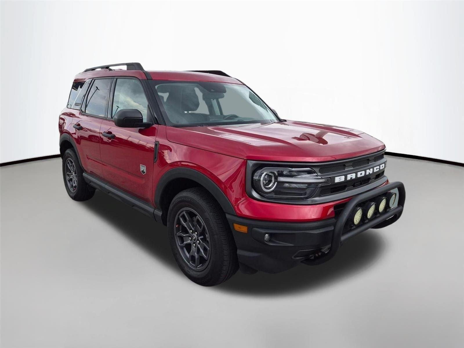 Used 2021 Rapid Red Metallic Tinted Clearcoat Ford Big Bend image 3