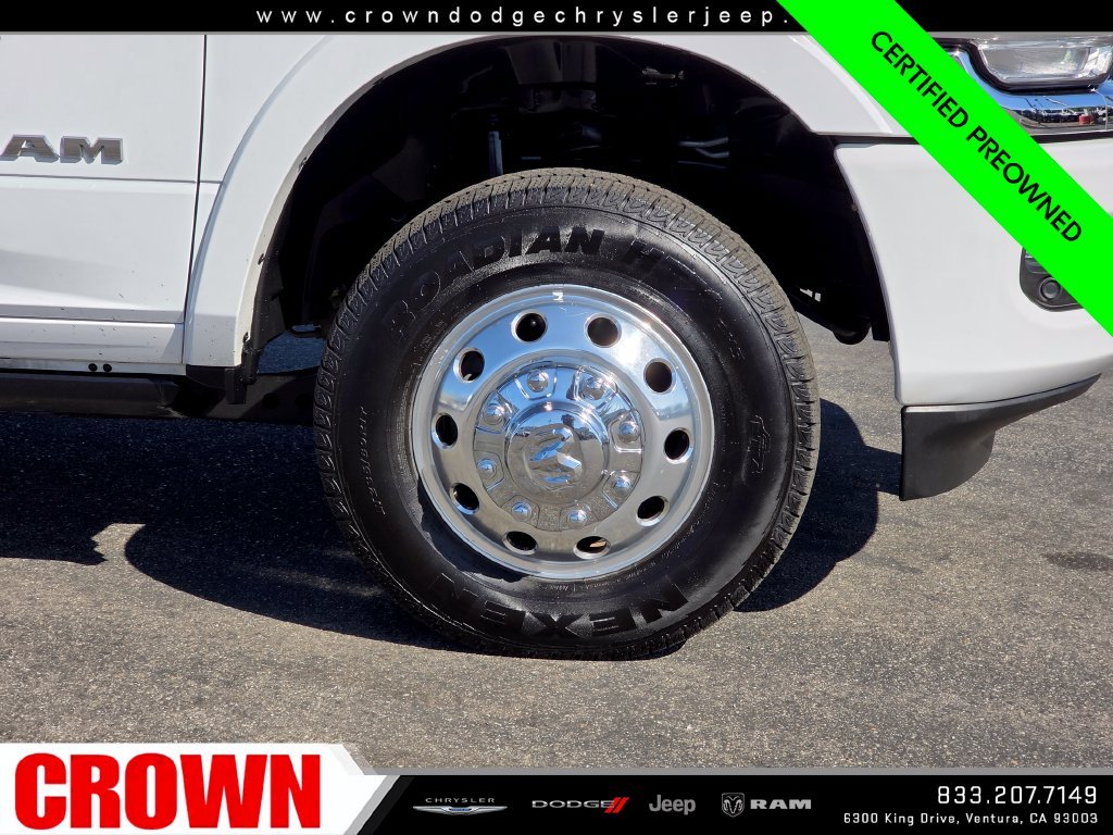 Certified Used 2021 White Ram Limited Longhorn image 9