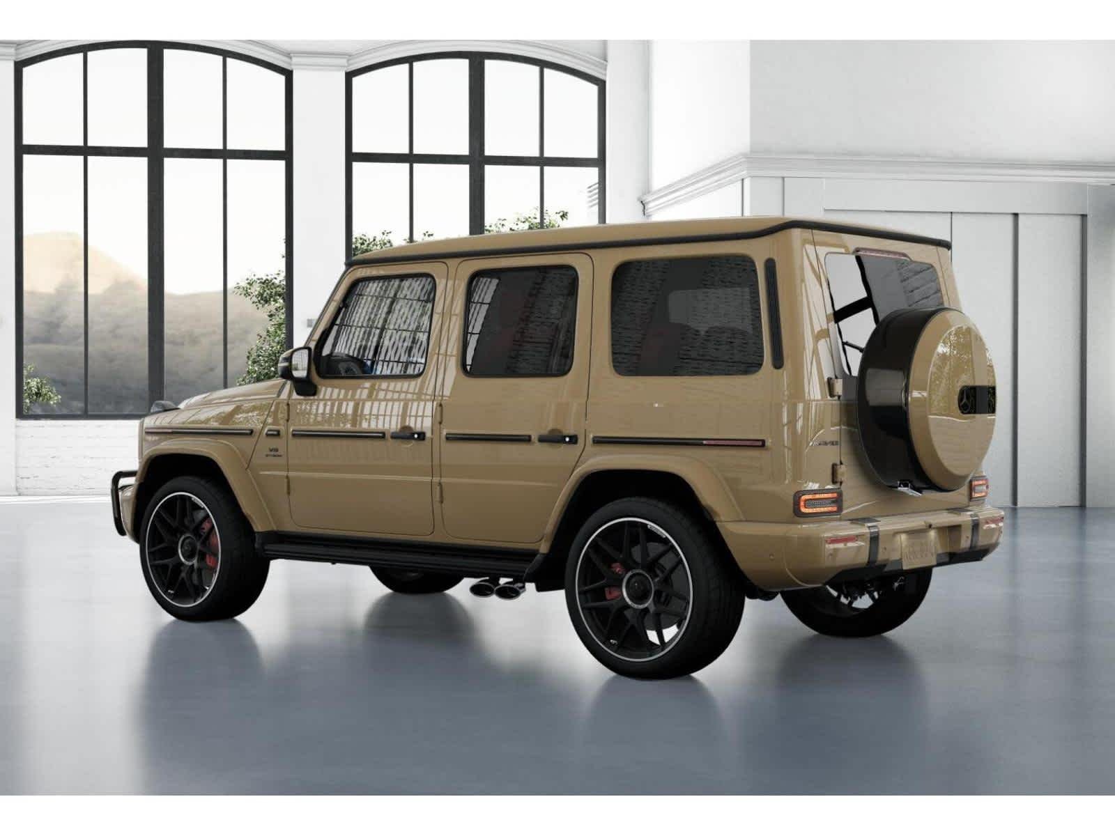 New 2027 MANUFAKTUR Desert Sand non-metallic Mercedes-Benz AMG® G 63 SUV image 29